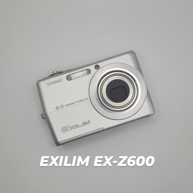 최저가 꿀템✨️ 카시오 EXILIM EX-Z600 실버 디지털 카메라