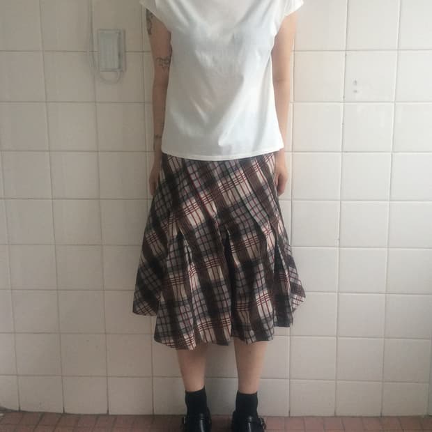 Half high neck t shirt
