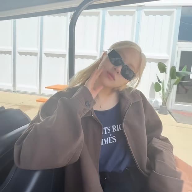 스투시 르네 선글라스 블랙 (로제 선글라스)