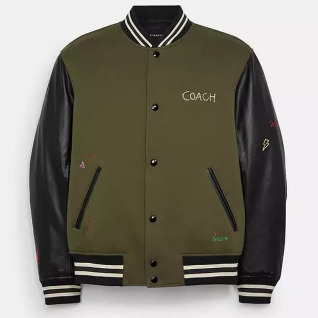 coach 코치 바시티 자켓 M