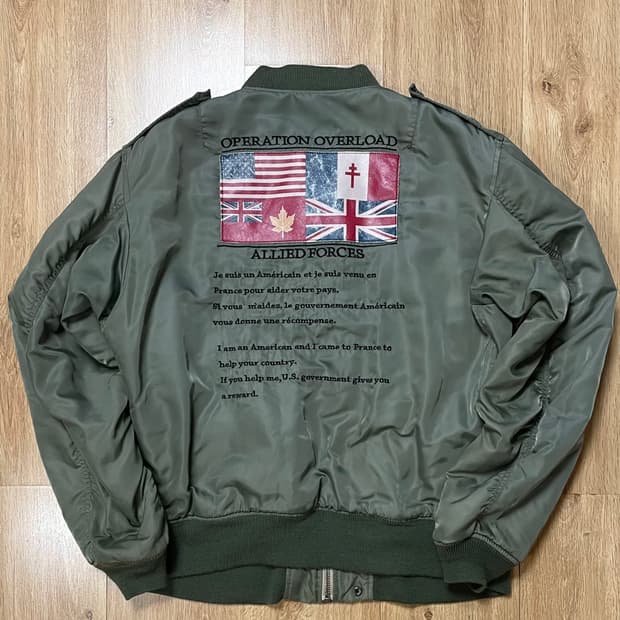 택포) USA 빈티지 마원 MA-1 봄버자켓