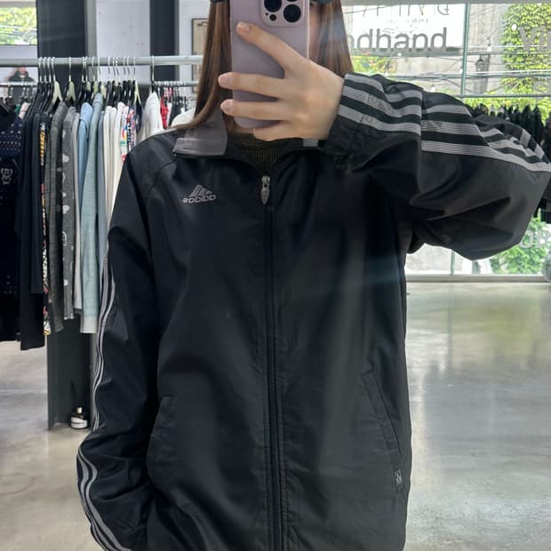 아디다스 올드스쿨 바람막이 자켓