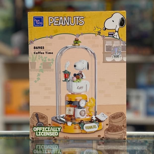 피너츠 스누피 커피 타임 블록 세트