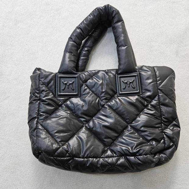 F 모조에스핀 패딩 퀼팅 토트백 0409Y