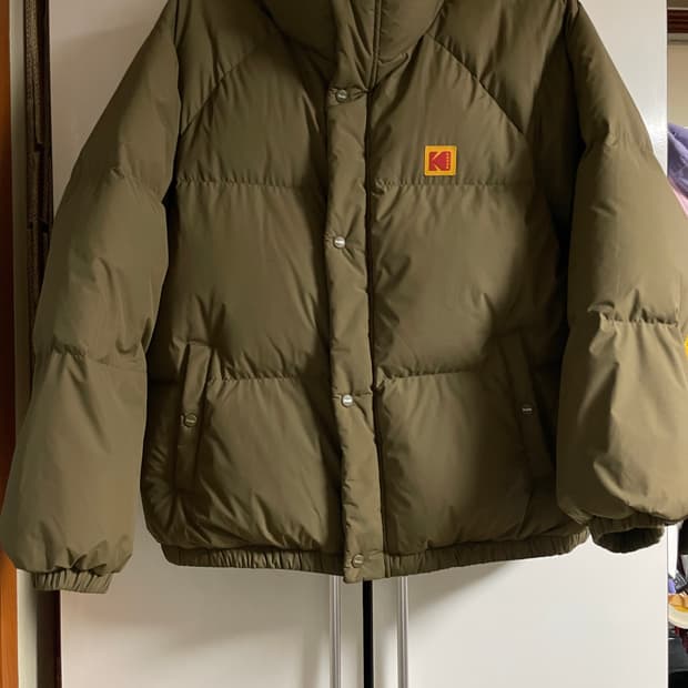 코닥 구스 다운 자켓 패딩(오염 있음)