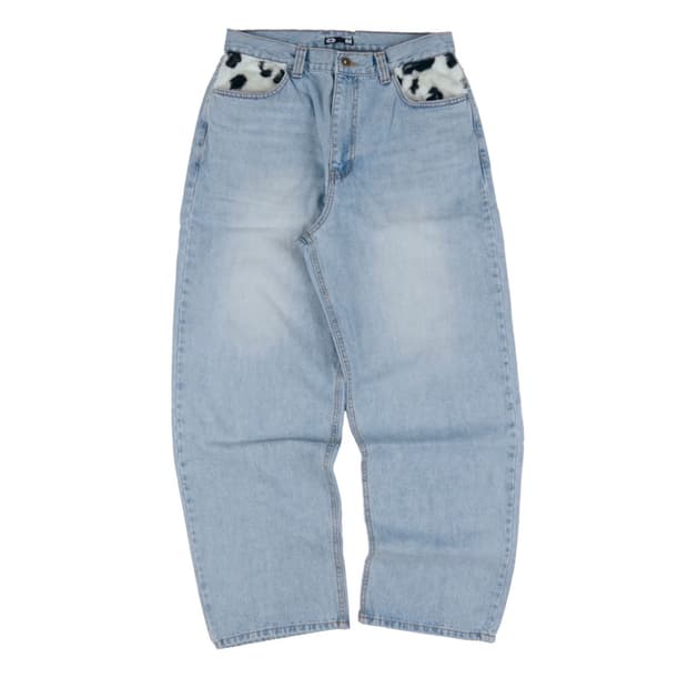 ERTR cow star denim pants L