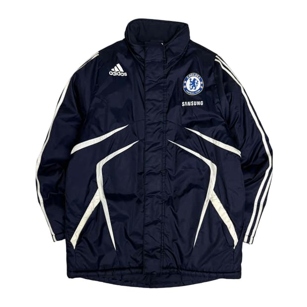 아디다스 삼성 첼시 09/10유니폼 올드스쿨 패딩 자켓(100)