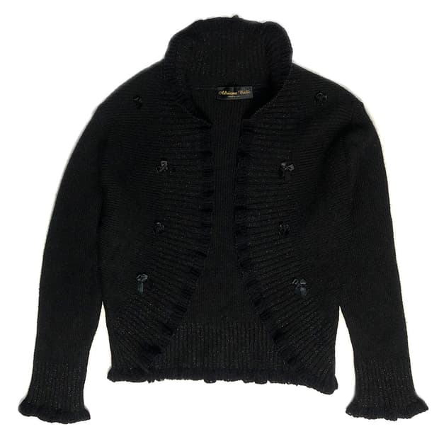 Vintage 리본 가디건 