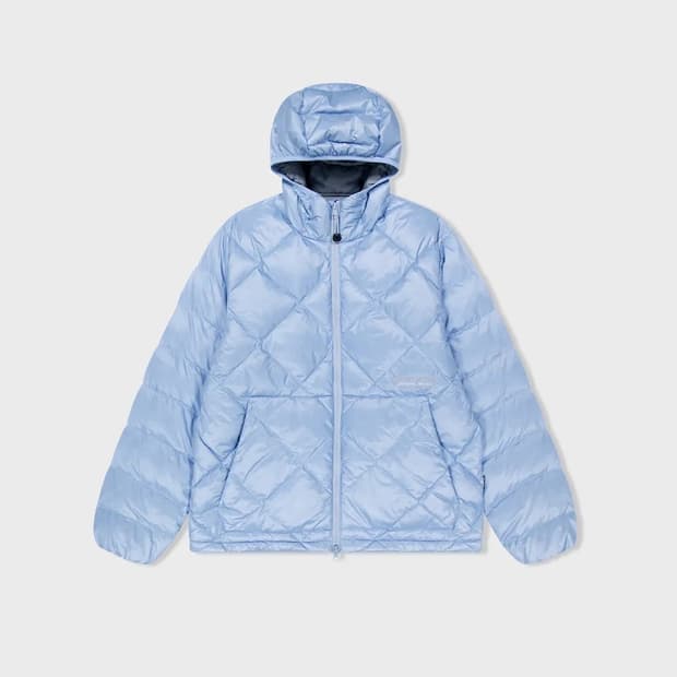Wafer Goose Down Jacket Misty Blue