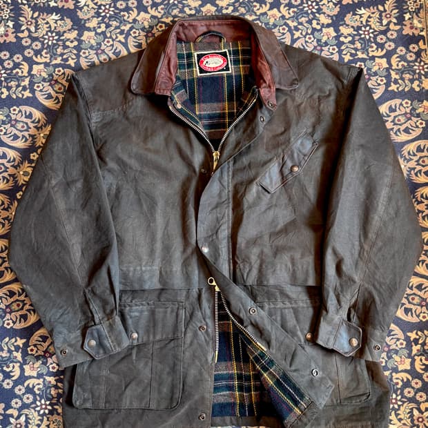 TheAustralianOutbackCollection 왁스 헌팅자켓