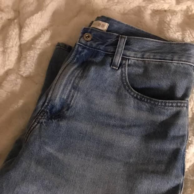 유니클로 JW 앤더슨 콜라보 데님32사이즈청바지