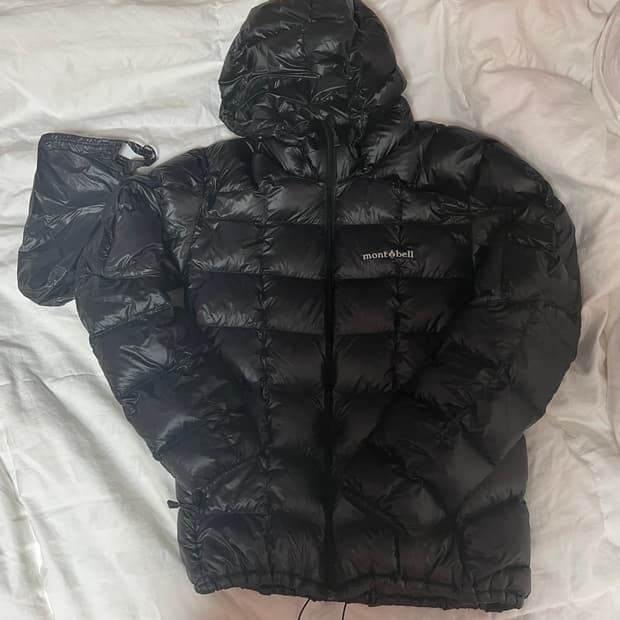 몽벨 슈페리온 다운파카 경량패딩 유광 S