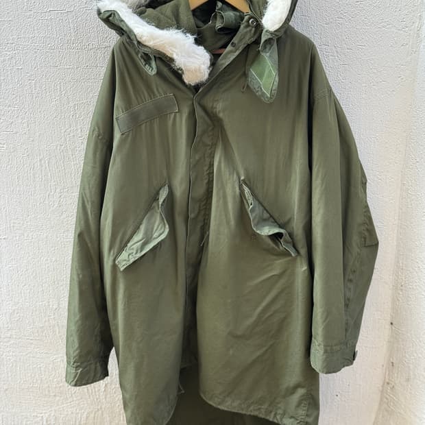 민트급 80s 미군 M65 피쉬테일 파카 (L)