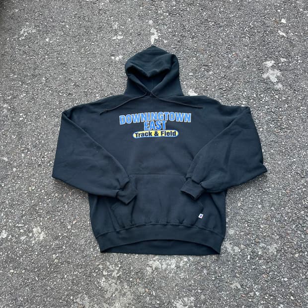 빈티지 90s 러셀 후드티