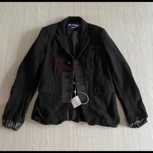 준야와타나베 축융 울 패치워크 자켓 구매합니다