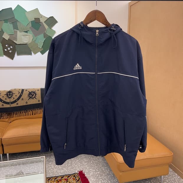 아디다스 올드스쿨 오버핏 바람막이 자켓 95 C04890 