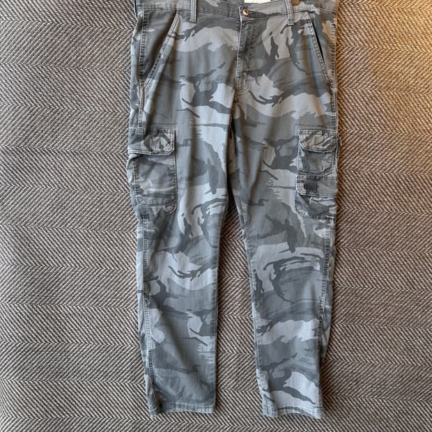 랭글러 Camo카고팬츠 레귤러 테이퍼핏