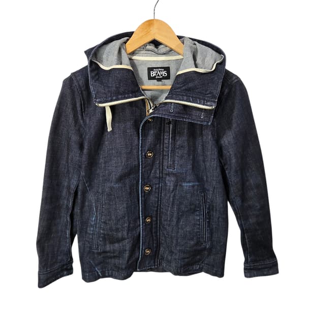 [Beams] 빔즈 후디 데님자켓