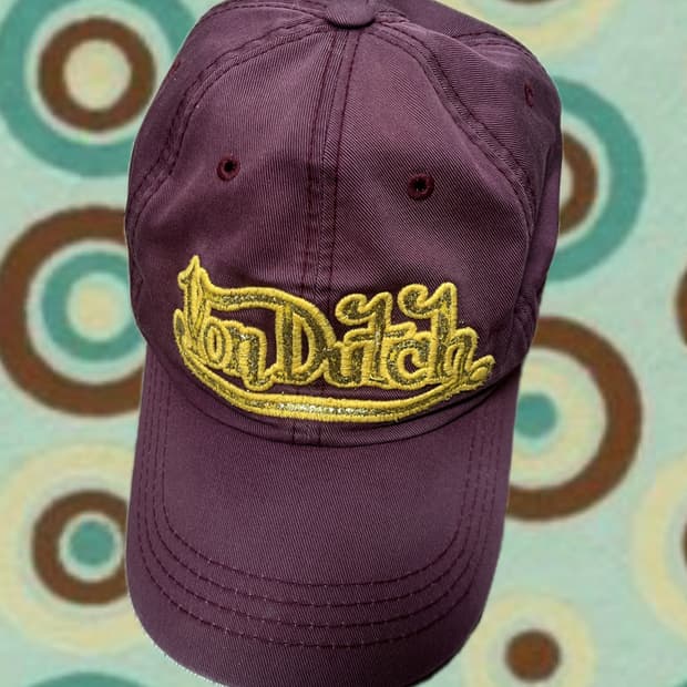 본더치 와인 컬러 빅 로고 캡