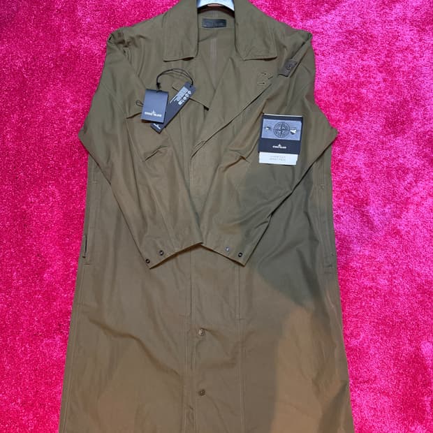 스톤아일랜드 고스트피스 트렌치코트