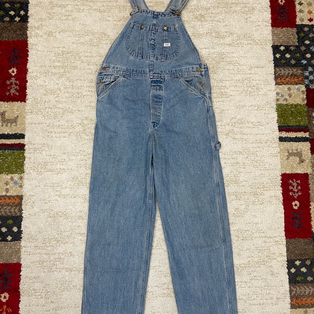 90s [M] 리 Lee Union Made 데님 오버롤