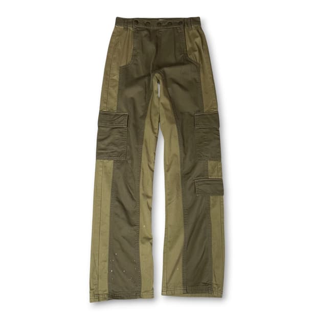 (29) 자라 샌드 디테일 패치워크 카고 팬츠 4