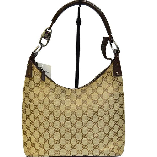 구찌 GG 캔버스 호보백(정품)