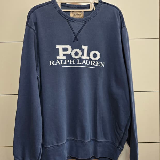 폴로 랄프로렌 빅로고 피그먼트 맨투맨