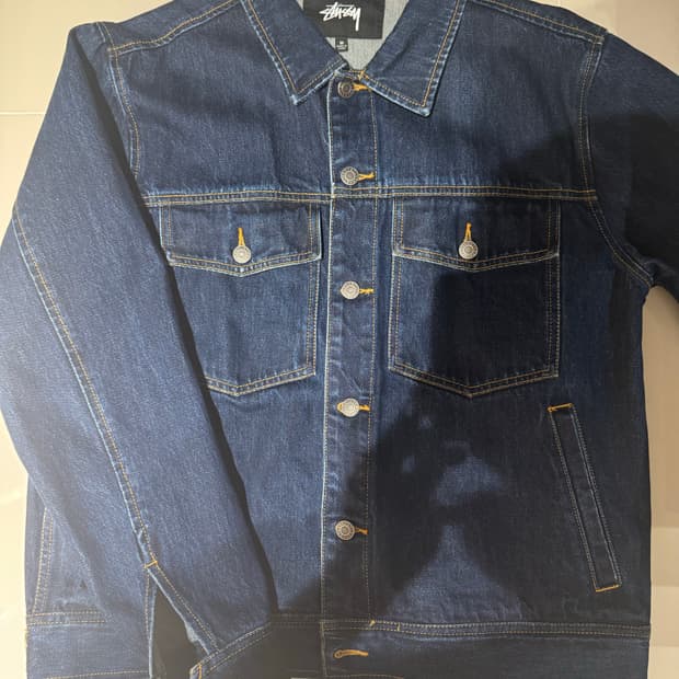 스투시 데님 랜치 재킷