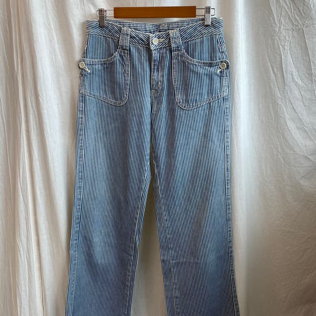 스트라이프 데님팬츠(29)