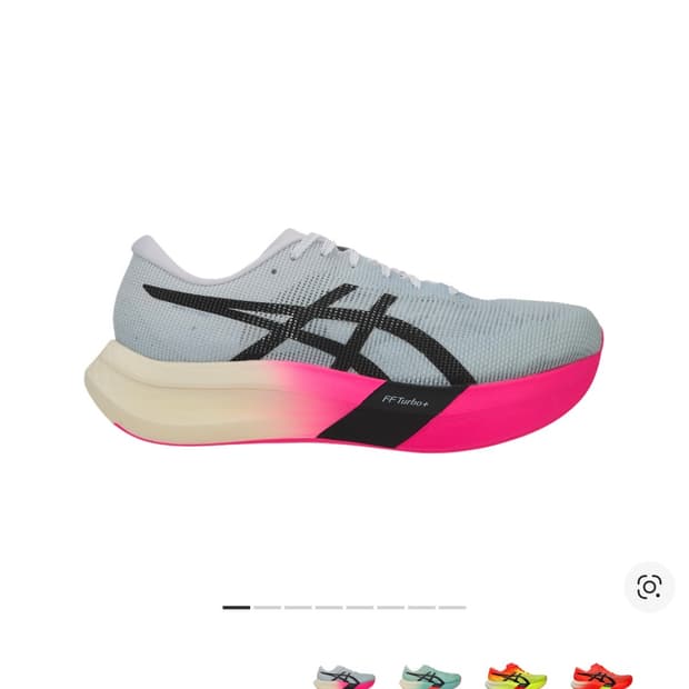 아식스 메타스피드 스카이 파리 라이트 블루 블랙