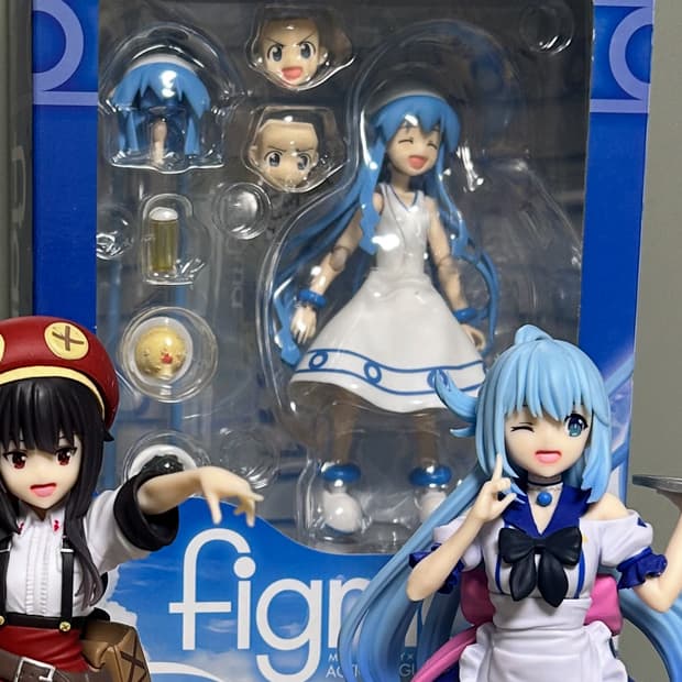 오징어소녀 피그마 figma 이카무스메 피규어