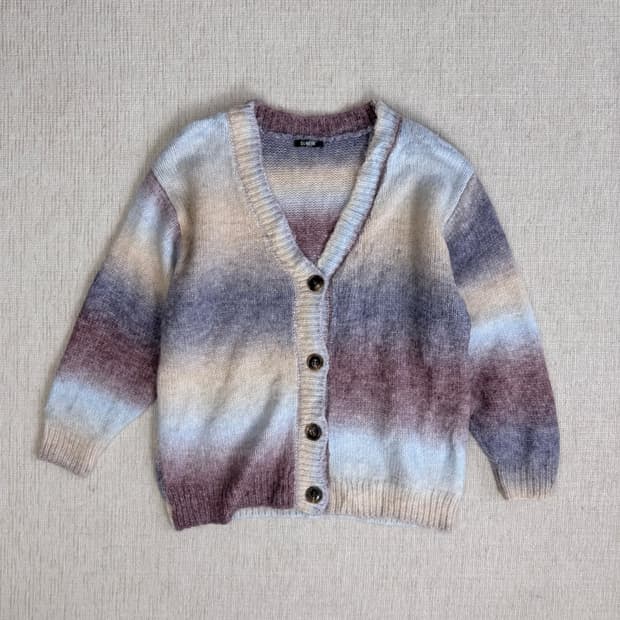 Sureve Gradation Knit Cardigan