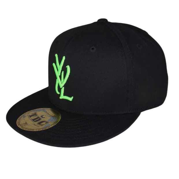 YVL GREEN ON BLACK 7 1/8