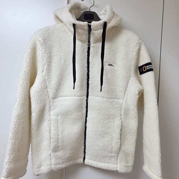 내셔널지오그래픽  후드 플리스 남 M