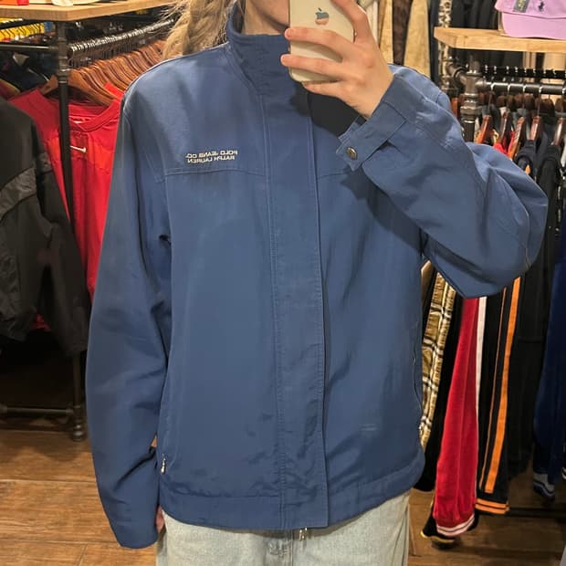  [HI] 폴로 진스 봄버 자켓 블루