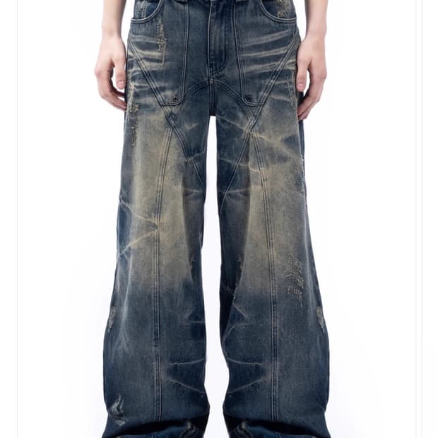 Nofaithstudios lake used dune denim M