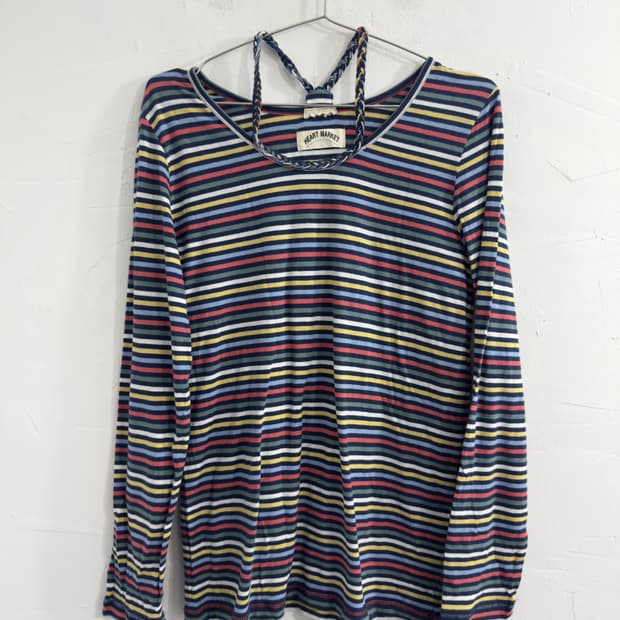 heart market stripe longsleeve