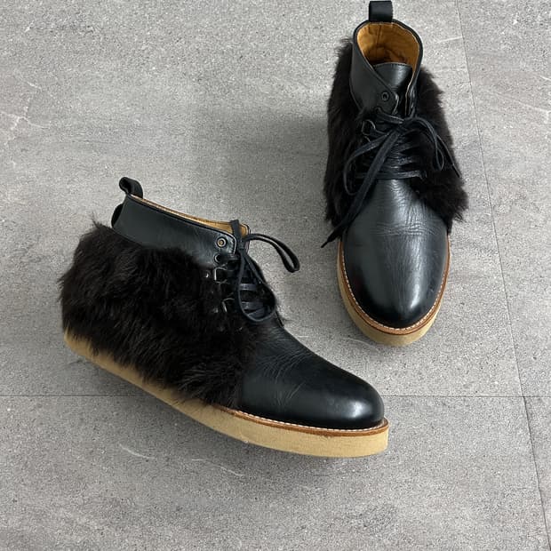 필립 림 퍼 트림 레더 슈즈