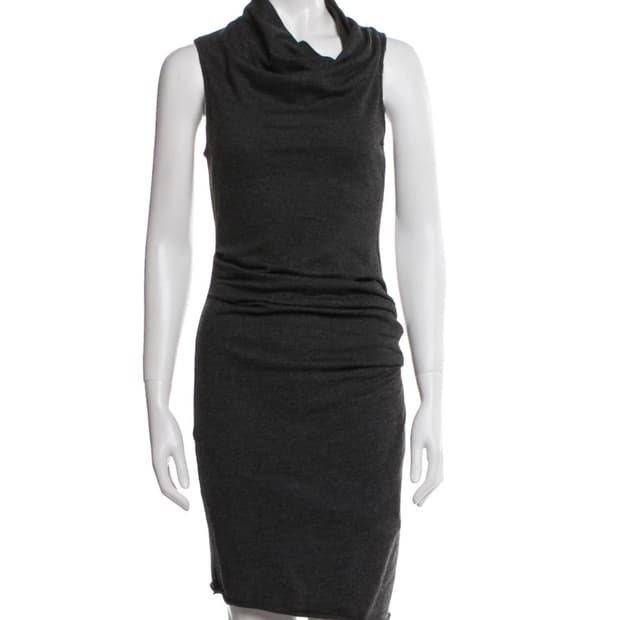 Helmut Lang Wool Dress