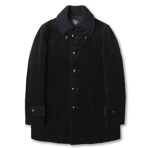 제이프레스 [J. Press] Girmes 네이비 코듀로이 아이비 코트