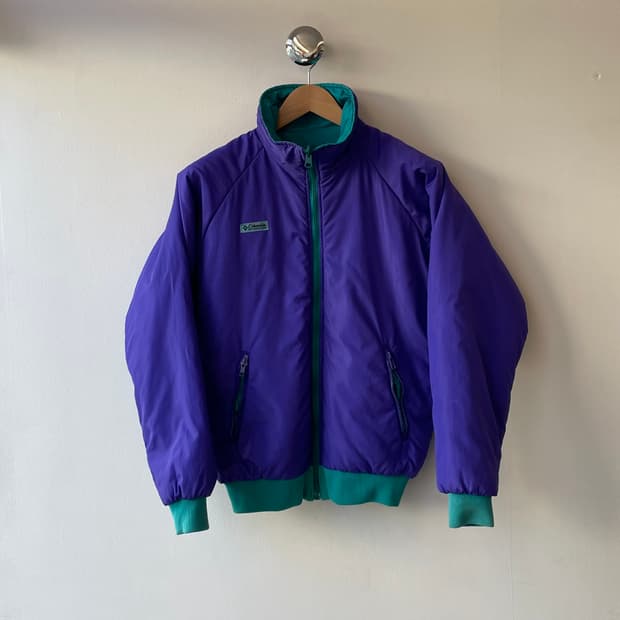 90‘s Columbia reversible jkt 컬럼비아 웜업 자켓