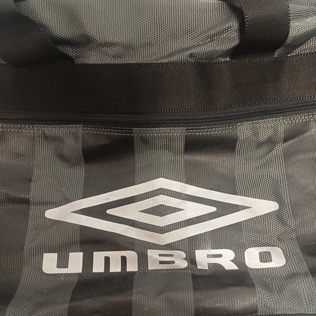 [Rare] 2007년식 엄브로 빈티지 빅로고 코어 더플백 (블록코어)