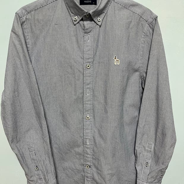 HAZZYS 헤지스 스트라이프 셔츠 M