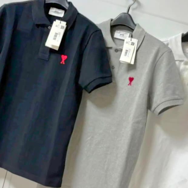 아미 반팔 카라티