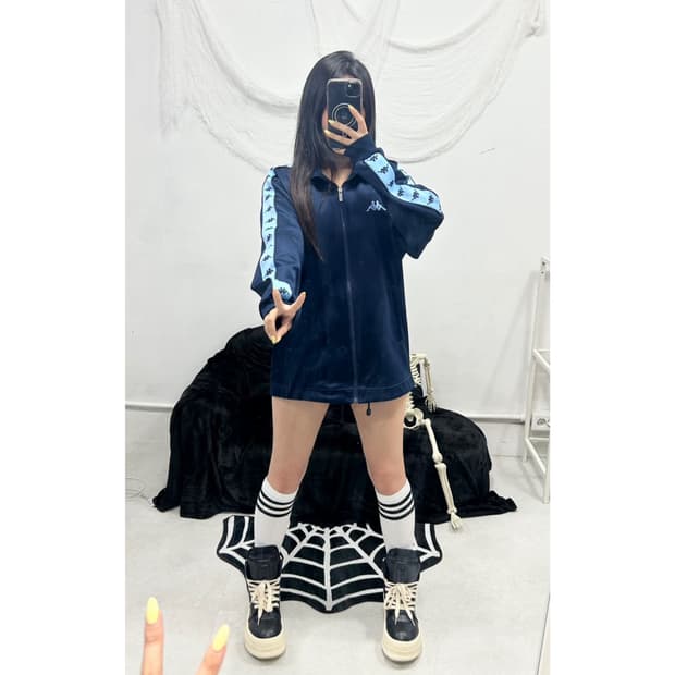 KAPPA NAVY BLUE TRACK JACKET