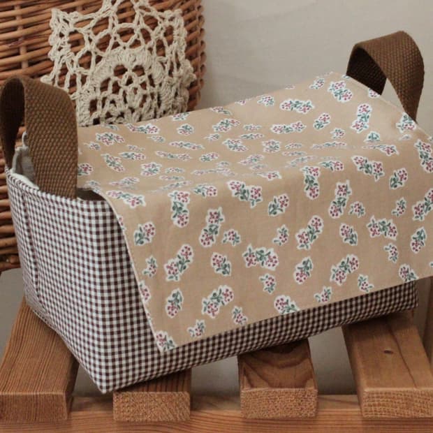 핸드메이드 패브릭 바구니