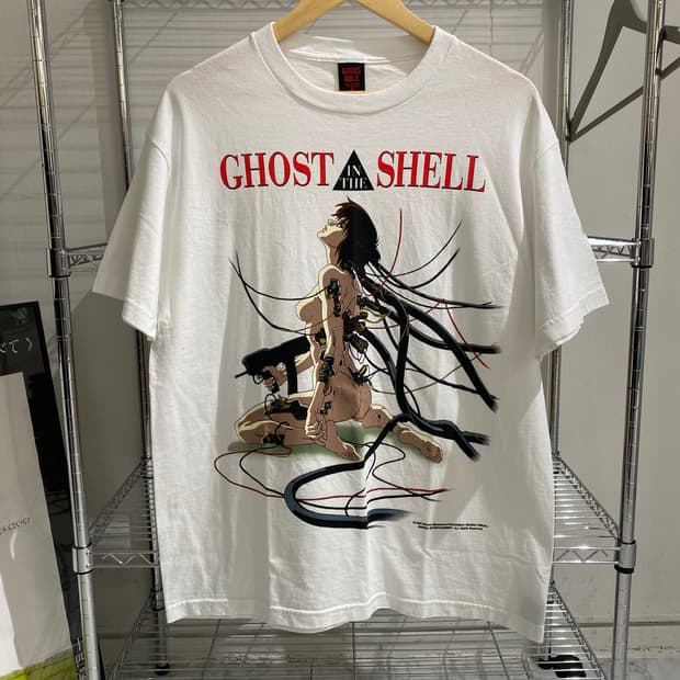 긱스룰 공각기동대 오피셜 애니메이션 티셔츠