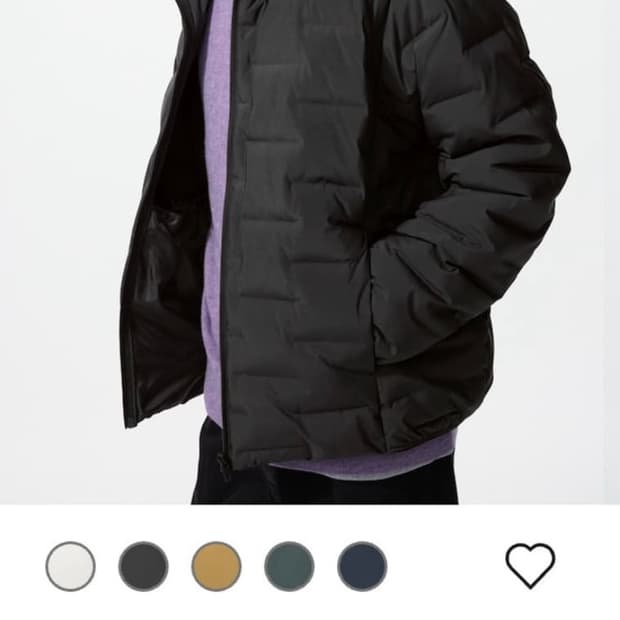 유니클로 퍼프테크 경량패딩 XL (일본판)