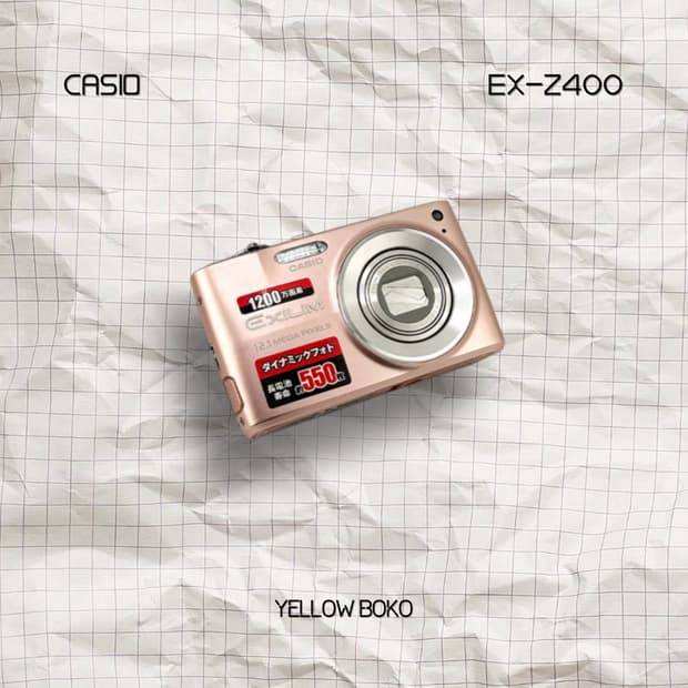[💖태연픽!] CASIO 카시오 엑슬림 Z400 레트로 디지털 카메라